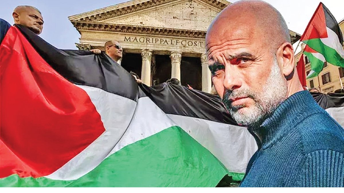 فراخوان گواردیولا در حمایت از فلسطین